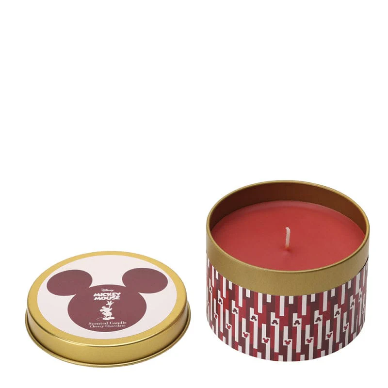 Disney Mickey Mouse Cherry Chocolate Tin Candle by Disney Home Fragrance - Image 5
