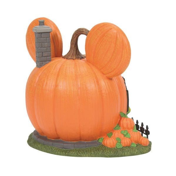Disney Mickey's Pumpkintown House Figurine Disney Village By Department 56 - Image 2