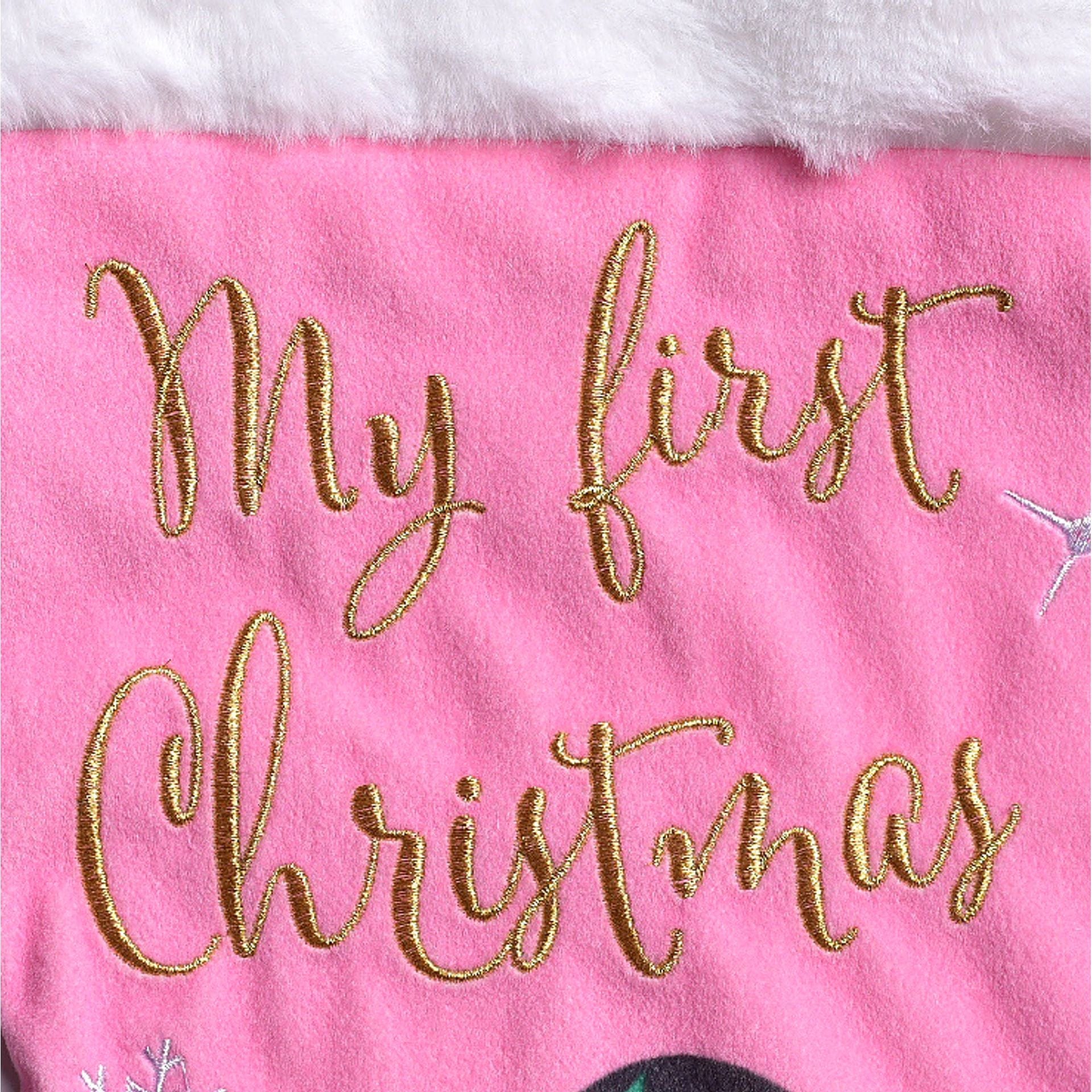 Disney Minnie Mouse Stocking "My First Christmas" - Image 2
