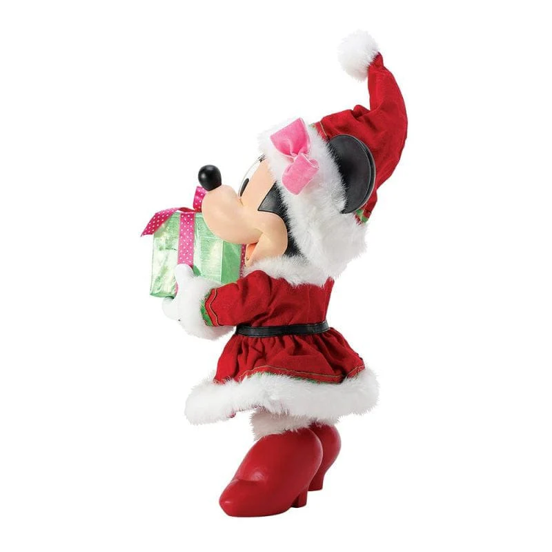 Disney Minnie’s Big Gift Possible Dreams Christmas Figurine By Department 56 6016493 - Image 3
