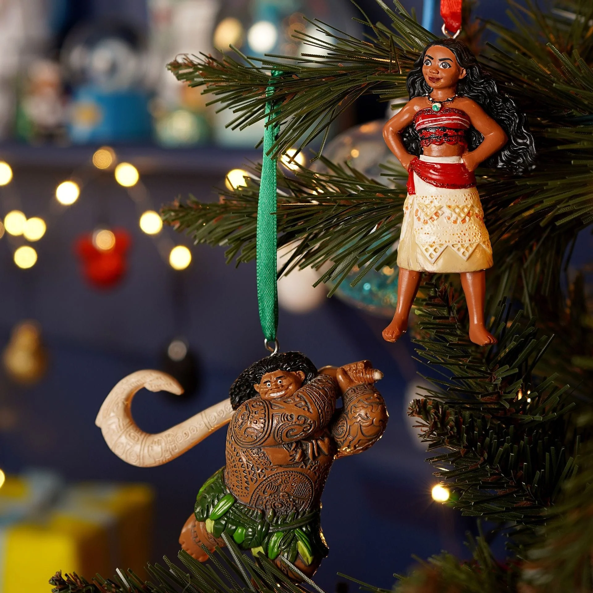 Disney Moana And Maui Set of 2 Hanging Decorations - Image 4