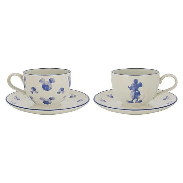 Disney Mono Tea Cup & Saucer (Set of 2) A30842 - Image 2