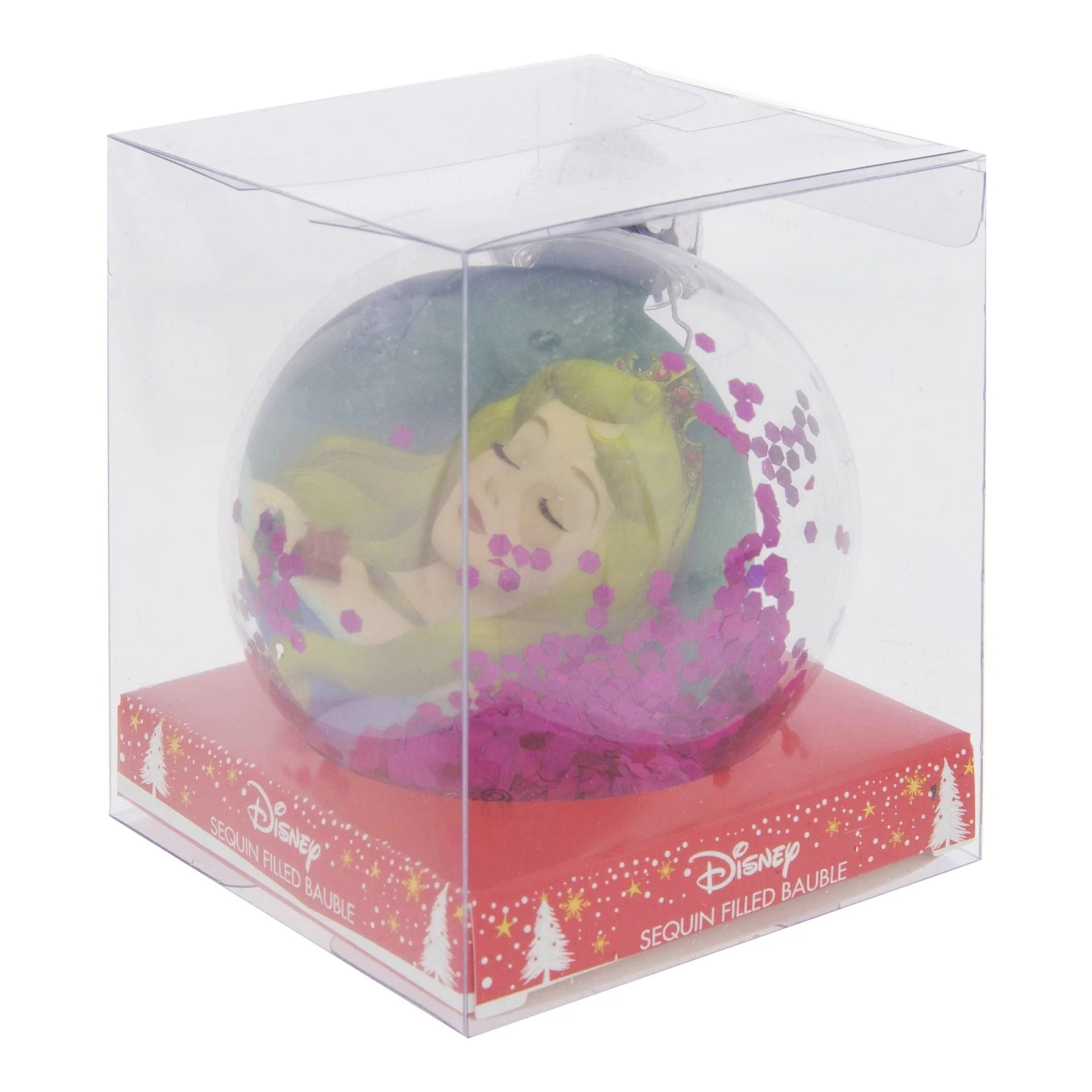 Disney Pastel Princess Aurora Sequin 2D Bauble Sleeping Beauty - Image 2