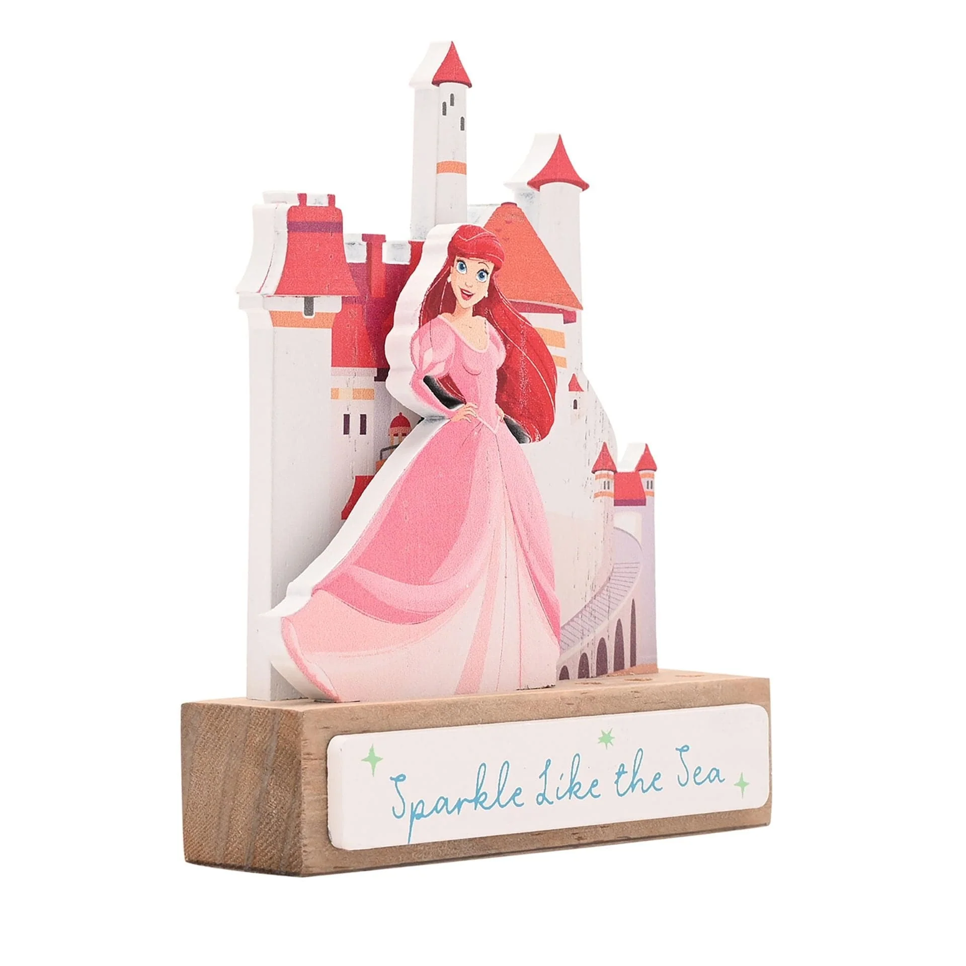 Disney Pastel Princess Mini Castle Plaque - Ariel The Little Mermaid - Image 2