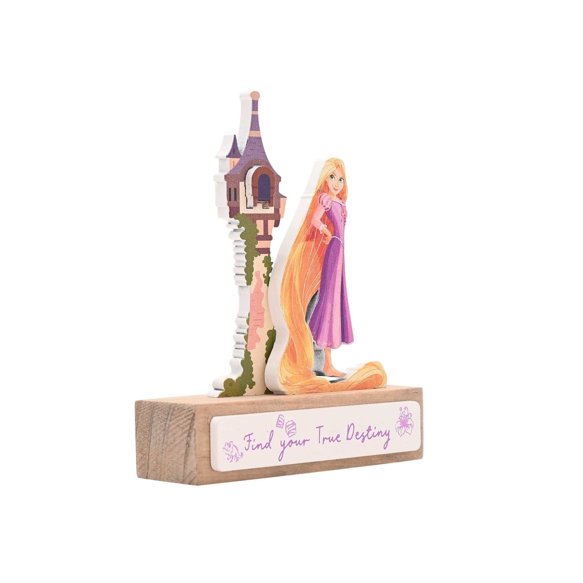 Disney Pastel Princess Mini Castle Plaque - Rapunzel Tangled - Image 2