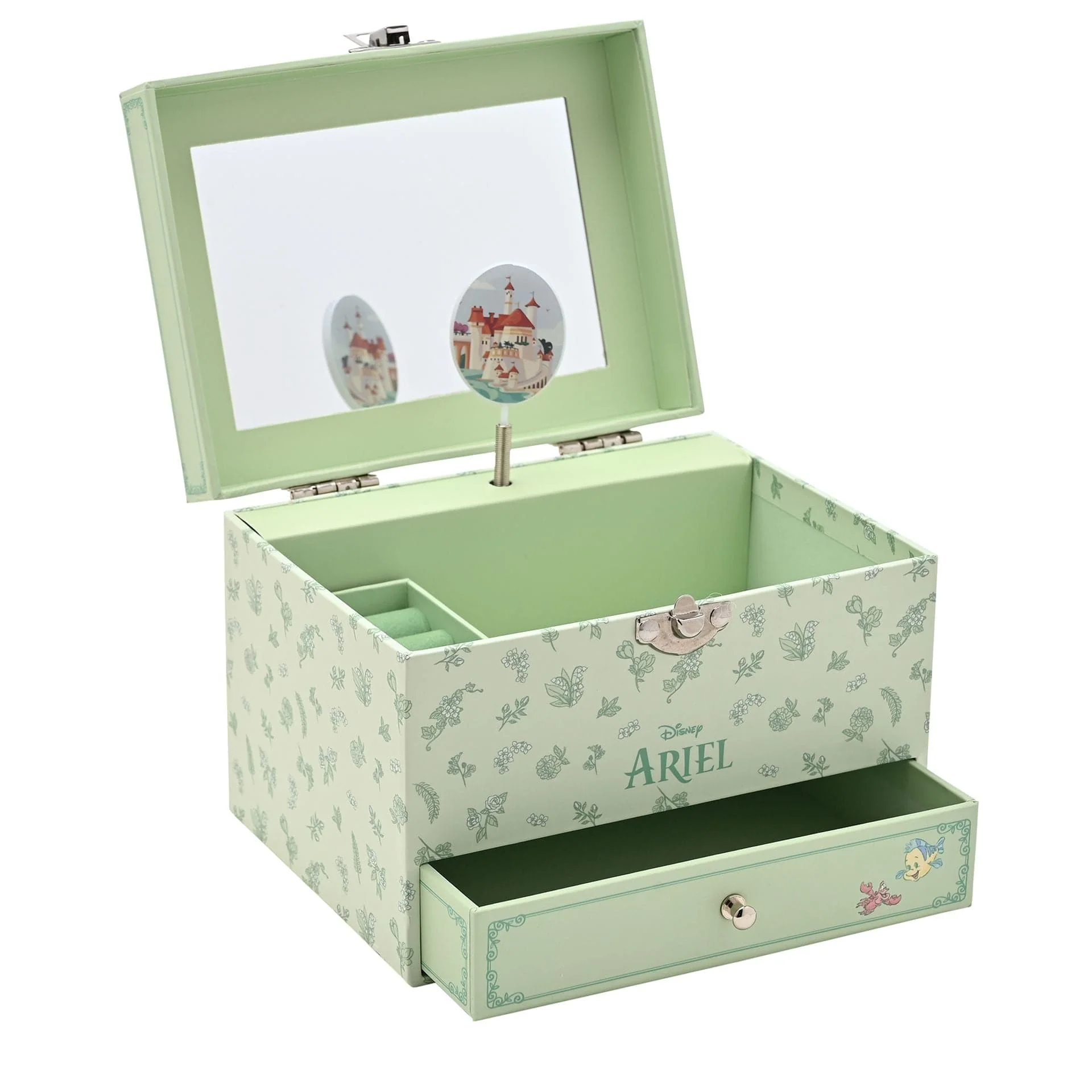 Disney Pastel Princess Musical Jewellery Box - Ariel The Little Mermaid - Image 3