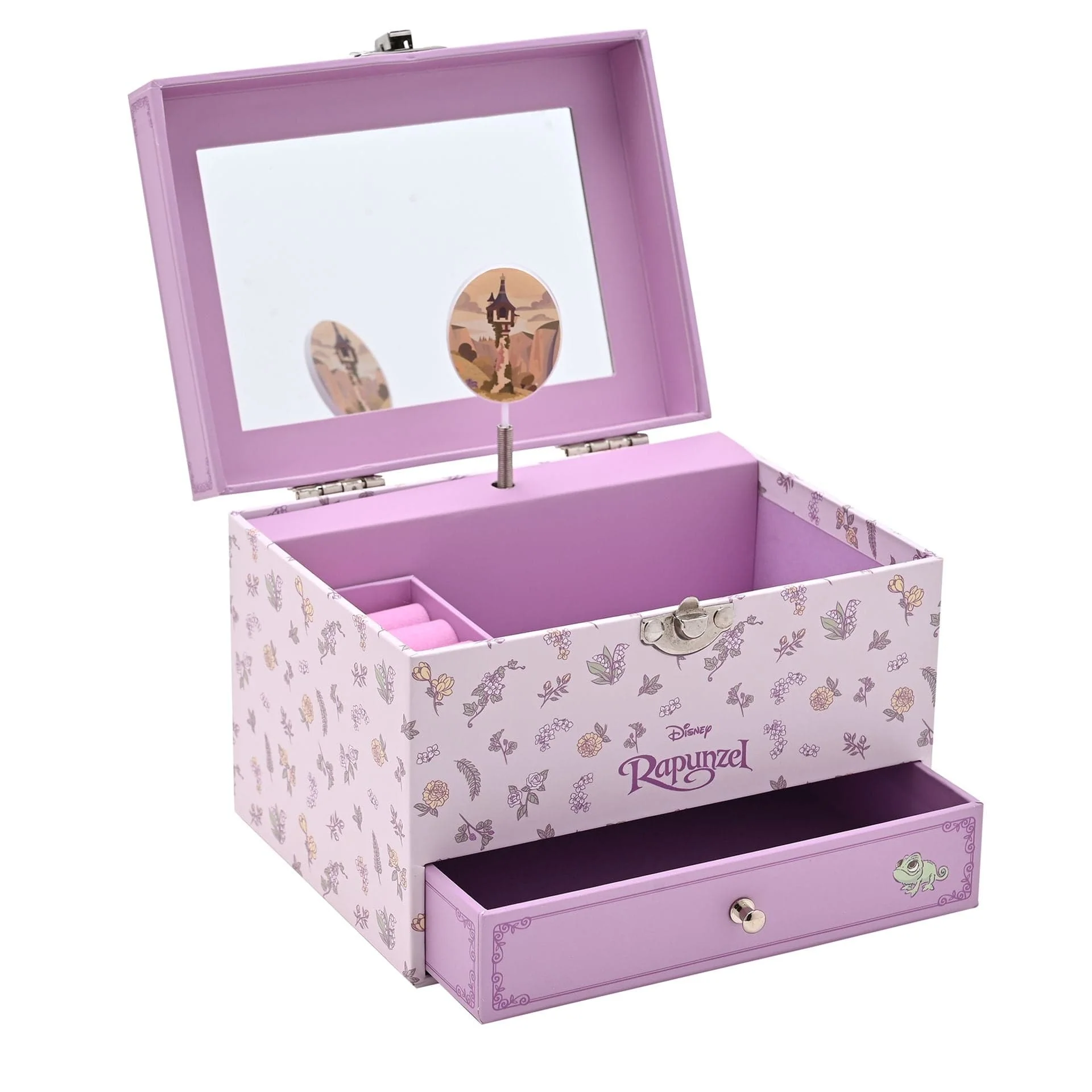 Disney Pastel Princess Musical Jewellery Box - Rapunzel Tangled - Image 3