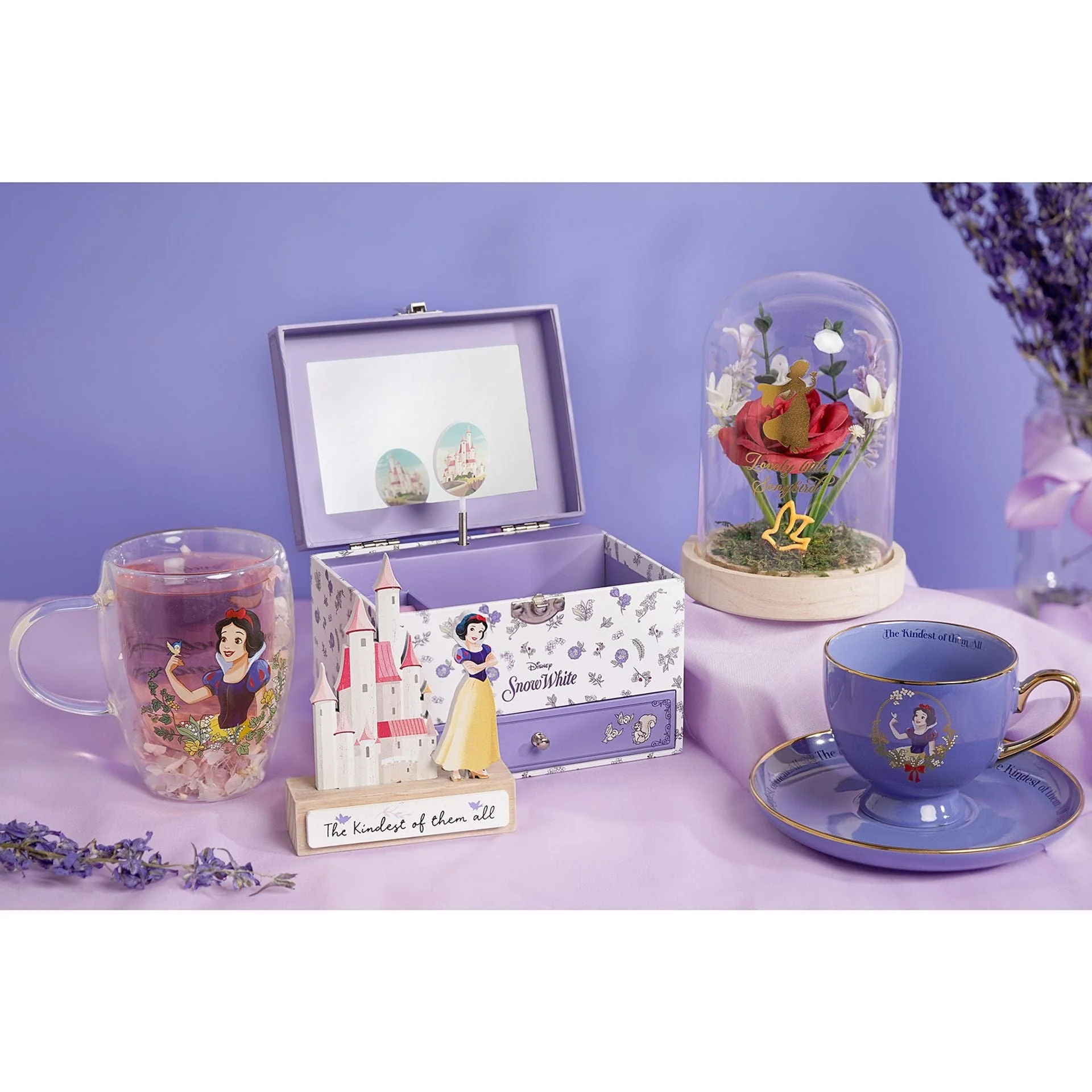 Disney Pastel Princess Musical Jewellery Box - Snow White - Image 7