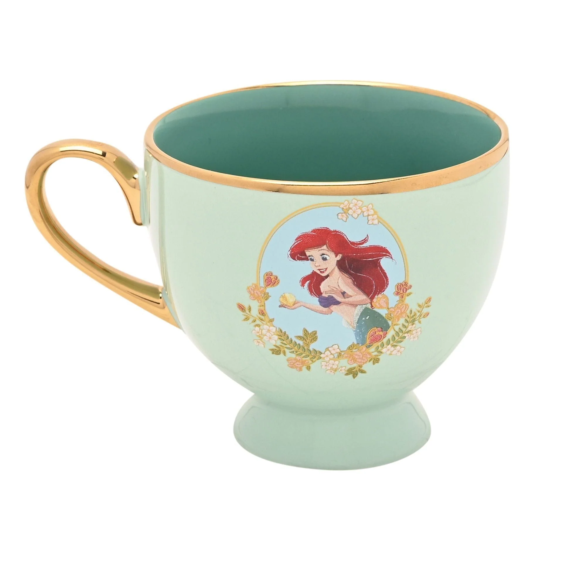 Disney Pastel Princess Tea Cup & Saucer - Ariel - Image 2