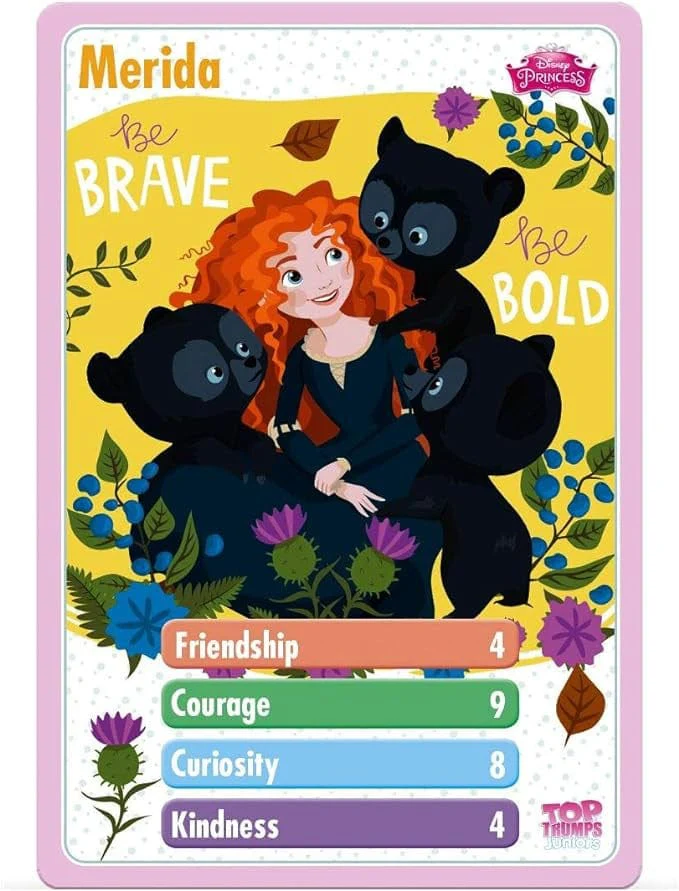 Disney Princess Junior Top Trumps Card Game - Image 3