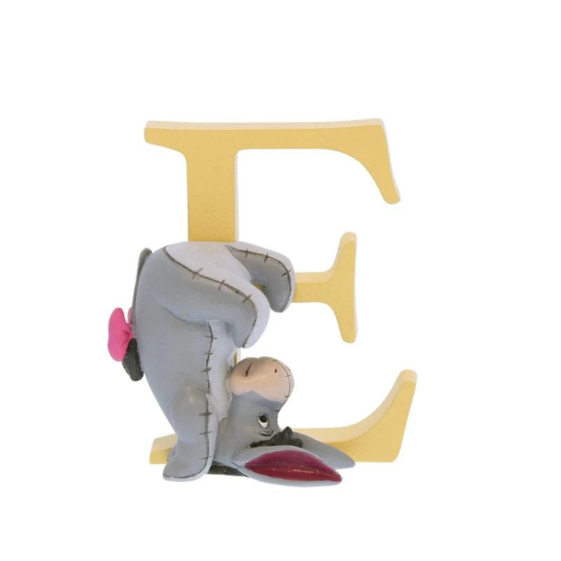 Disney Showcase Alphabet Letter E Eeyore Figurine