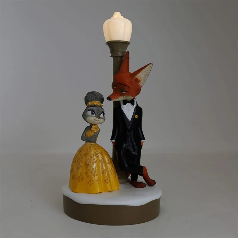 Disney Showcase Nick & Judy Light Up Zootropolis Figurine - Image 6