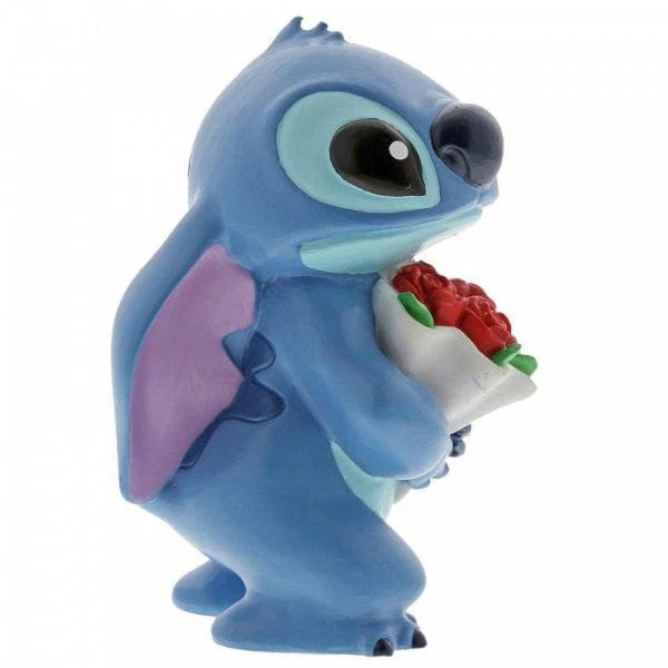 Disney Showcase Stitch with Flowers Figurine 6002186 - Image 3
