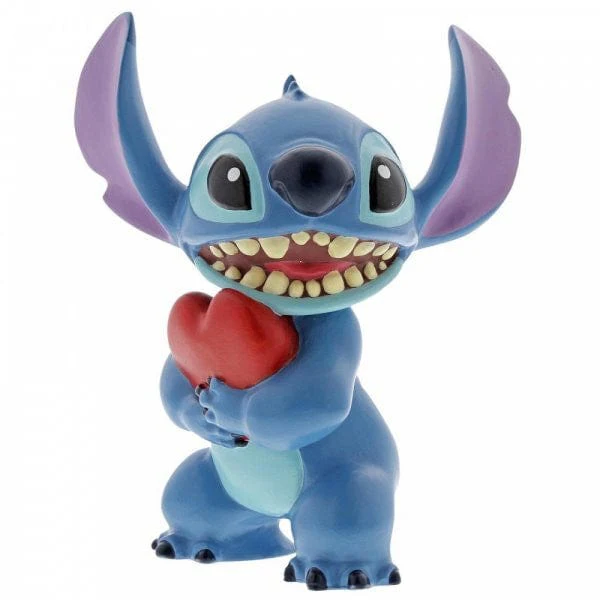 Disney Showcase Stitch Heart Figurine 6002185