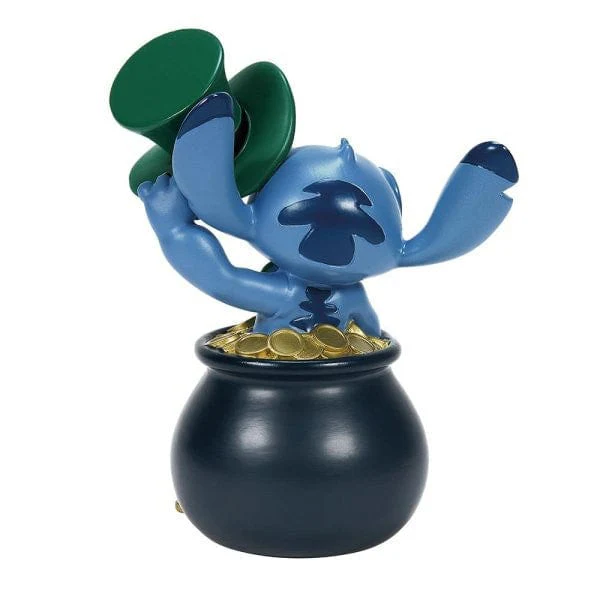 Disney Showcase Stitch St Patrick's Moment Figurine 6016299 - Image 2