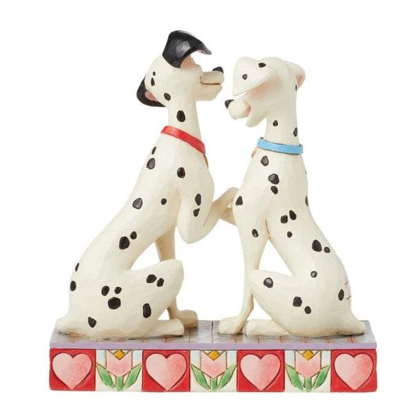 Disney Traditions 101 Ways to Love You (Pongo & Perdita Dalmatians Figurine) By Jim Shore 6016331 - Image 2