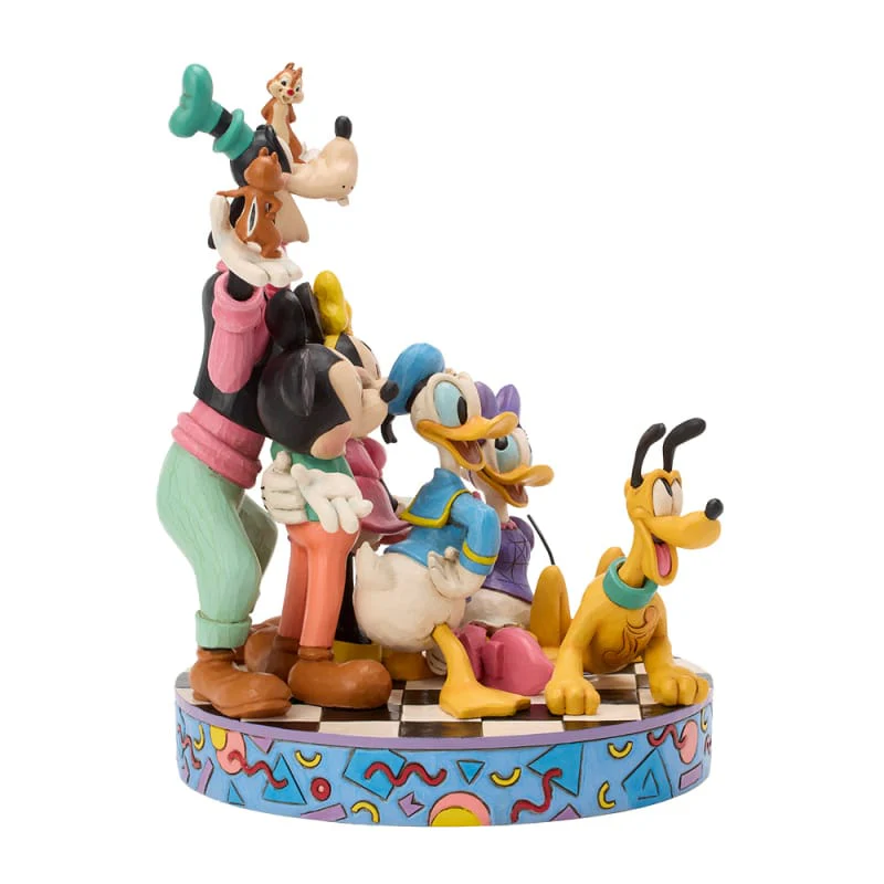 Disney Traditions 90s Retro Mickey and Friends Figurine by Jim Shore - Image 6