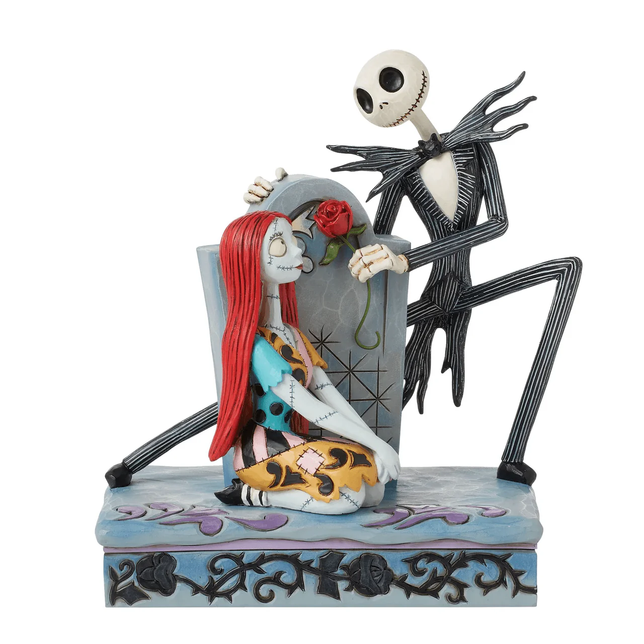 Disney Traditions A Grave Affair (Jack and Sally Gravestone) Figurine By Jim Shore 6016594