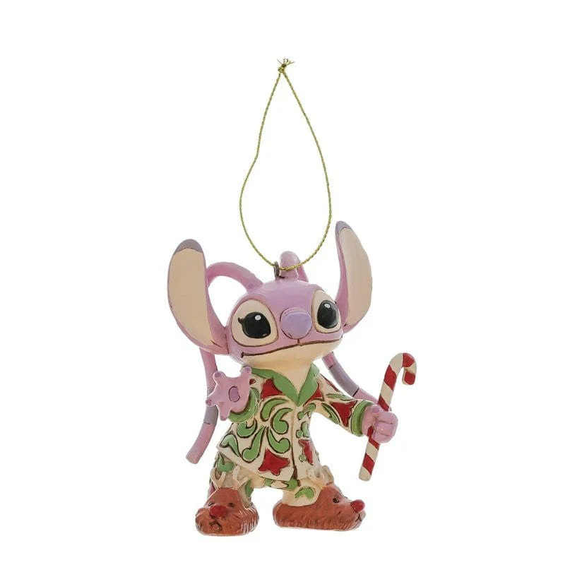 Disney Traditions Angel In Christmas PJs Hanging Ornament By Jim Shore 6017544