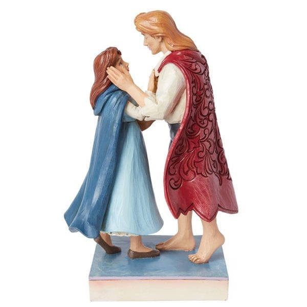 Disney Traditions Belle and Prince Love Figurine by Jim Shore 6015017 - Image 2