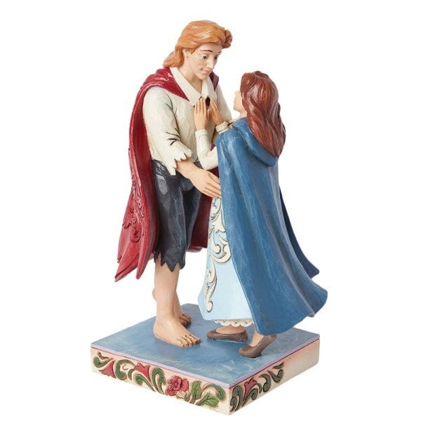 Disney Traditions Belle and Prince Love Figurine by Jim Shore 6015017 - Image 3