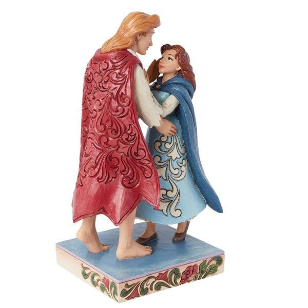 Disney Traditions Belle and Prince Love Figurine by Jim Shore 6015017 - Image 4