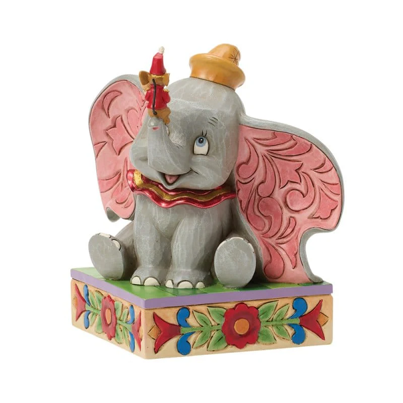 Disney Traditions Big Ears, Bigger Friendship (Dumbo & Timothy) Figurine by Jim Shore - Image 3