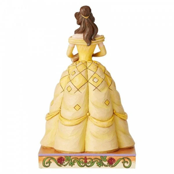 Disney Traditions Book-Smart Beauty - Belle Princess Passion Figurine 6002818 - Image 3