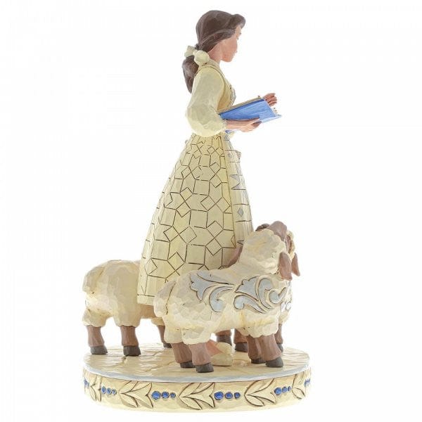 Disney Traditions Bookish Beauty - Belle with Sheep Figurine 6002338 - Image 3