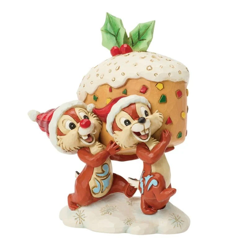 Disney Traditions Chip and Dale Stealing Fruit Cake by Jim Shore - Image 3