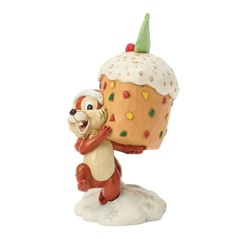 Disney Traditions Chip and Dale Stealing Fruit Cake by Jim Shore - Image 4