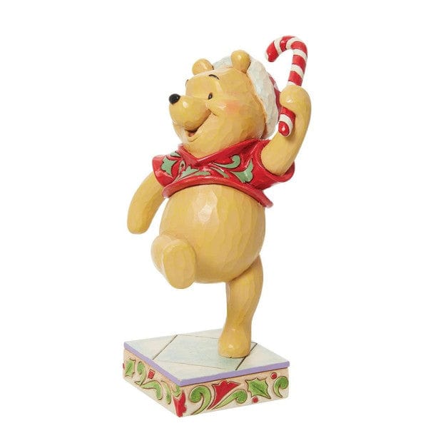 Disney Traditions Christmas Sweetie Winnie the Pooh Christmas Figurine by Jim Shore 6013062 - Image 2