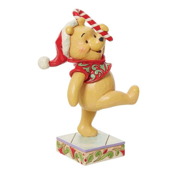 Disney Traditions Christmas Sweetie Winnie the Pooh Christmas Figurine by Jim Shore 6013062 - Image 3