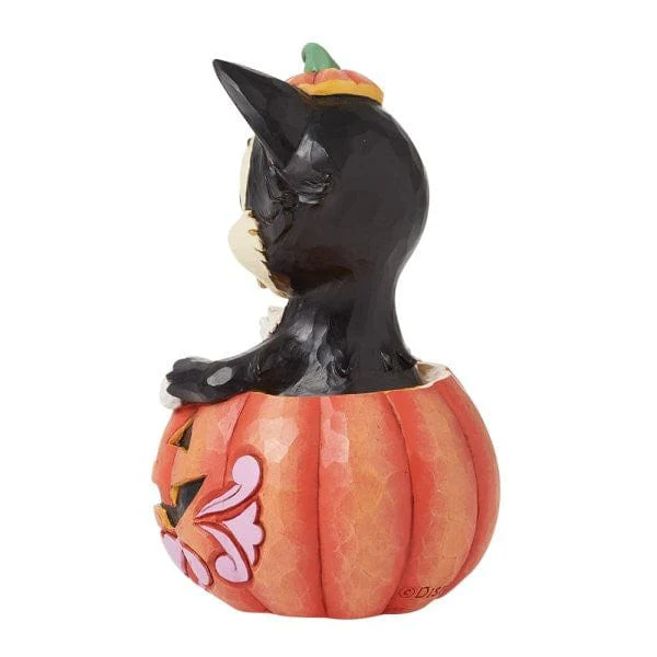 Disney Traditions Figaro in Jack-O-Lantern Mini Figurine By Jim Shore 6016583 - Image 4