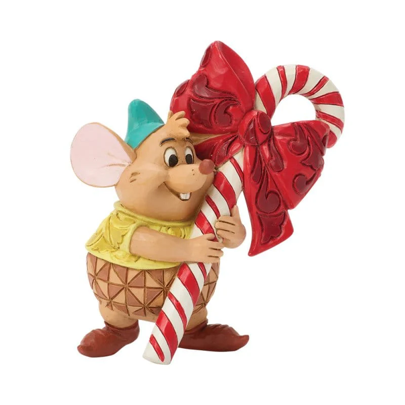 Disney Traditions Gus Candy Cane Mini Figurine by Jim Shore - Image 2