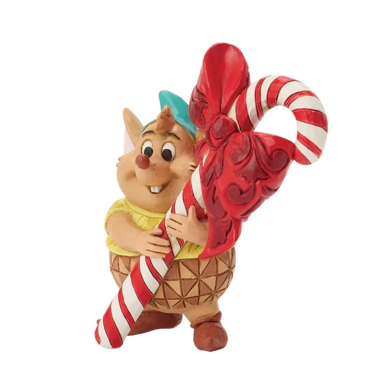 Disney Traditions Gus Candy Cane Mini Figurine by Jim Shore - Image 3