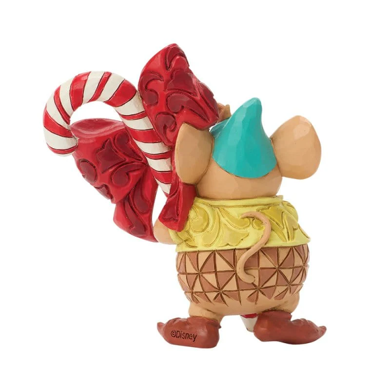 Disney Traditions Gus Candy Cane Mini Figurine by Jim Shore - Image 5