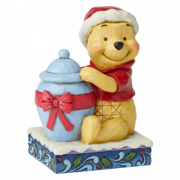Disney Traditions Holiday Hunny - Winnie the Pooh Figurine 6002845 - Image 2