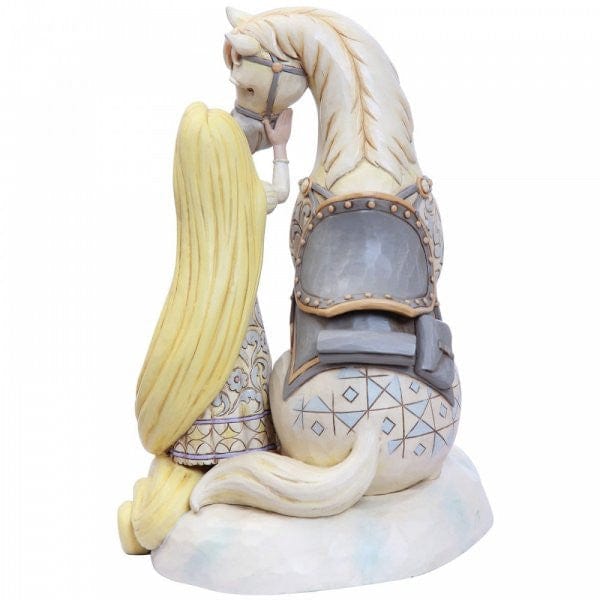 Disney Traditions Innocent Ingenue Rapunzel White Woodland Figurine 6005958 - Image 3
