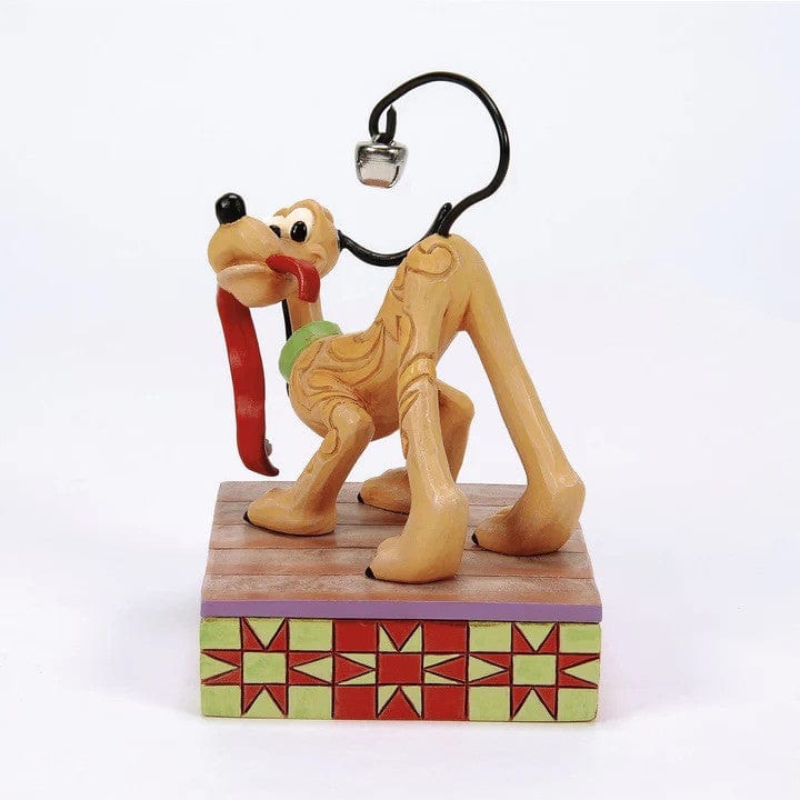 Disney Traditions Jolly Jingle Tail (Pluto with Bells) Figurine By Jim Shore 6016885 - Image 2