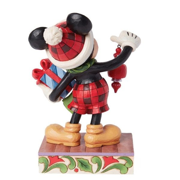 Disney Traditions Limited Edition Christmas Mickey Mouse 2024 Figurine By Jim Shore 6015737 - Image 2
