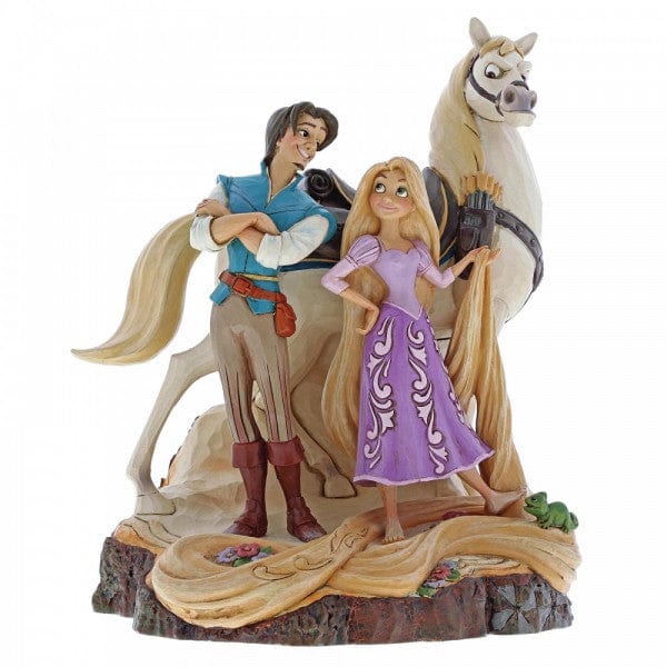 Disney Traditions Live Your Dream - Carved by Heart Tangled Figurine 4059736