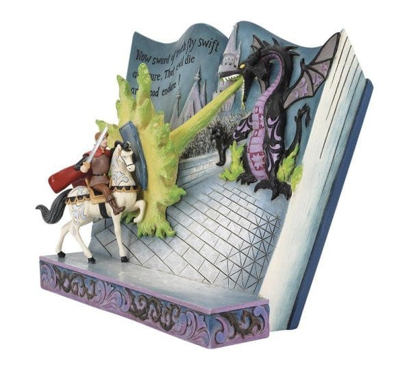 Disney Traditions Love Conquers All Maleficent Storybook Figurine by Jim Shore 6013068 - Image 2