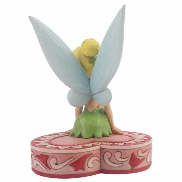 Disney Traditions Love Seat - Tinker Bell on Heart Figurine 6005966 - Image 4