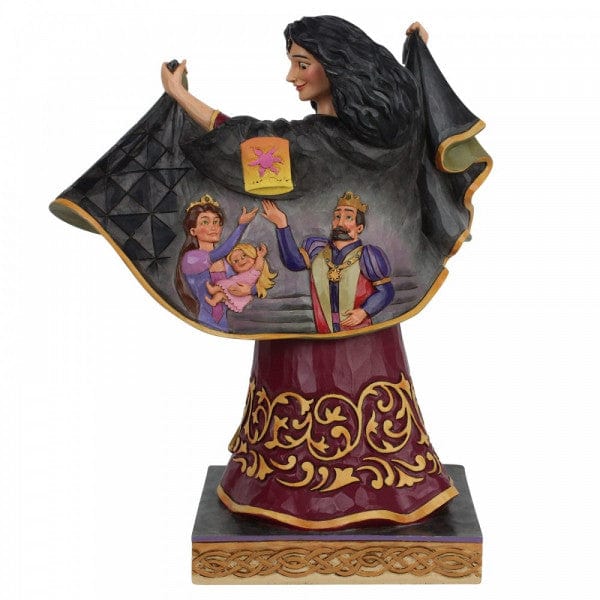 Disney Traditions Maternal Malice - Mother Gothel with Rapunzel scene Figurine 6007073 - Image 3