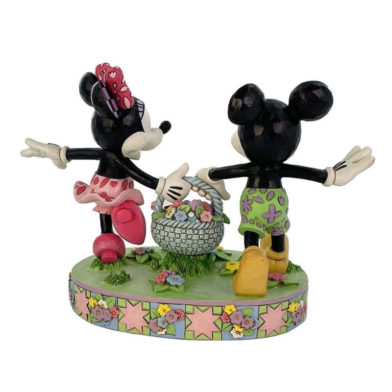 Disney Traditions Mickey and Minnie Easter Figurine by Jim Shore - Image 2
