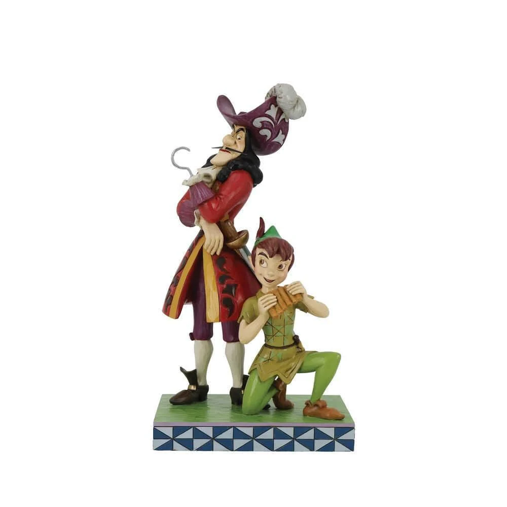 Disney Traditions Peter Pan and Hook Good Vs Evil Figurine By Jim Shore 6011928