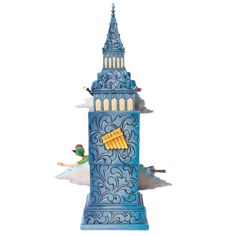 Disney Traditions Peter Pan’s Clock Figurine by Jim Shore 6015025 - Image 2