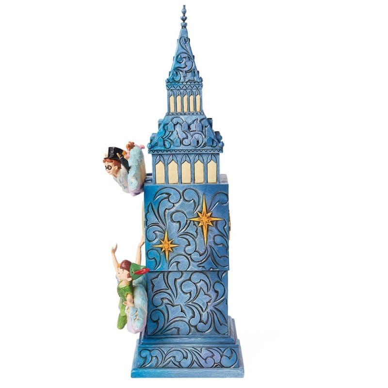 Disney Traditions Peter Pan’s Clock Figurine by Jim Shore 6015025 - Image 4