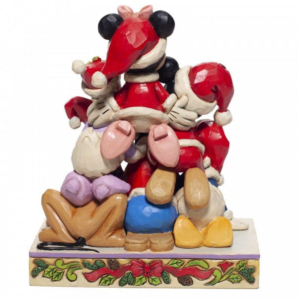 Disney Traditions Piled High with Holiday Cheer - Mickey and friends Figurine 6007063 - Image 2
